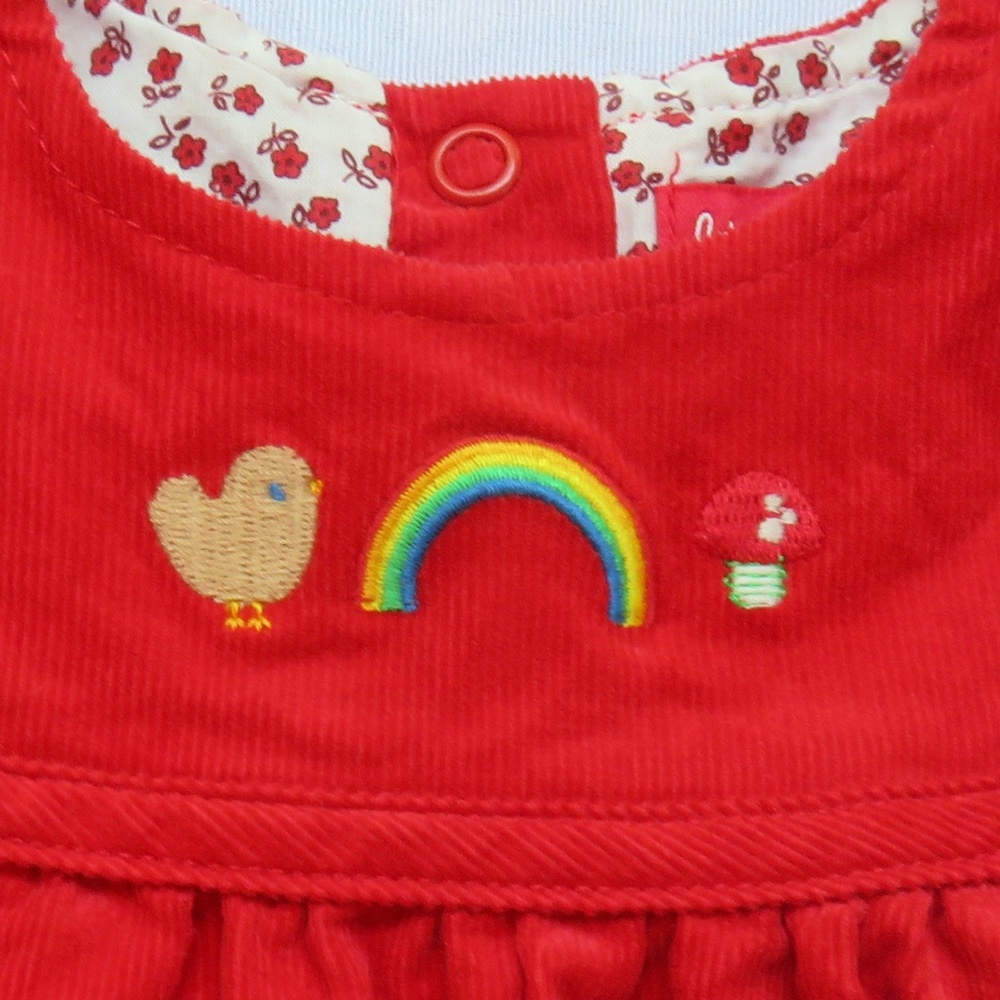 Little Bird Baby Girl Rainbow 6-9 Months Dress - Picture 4 of 7